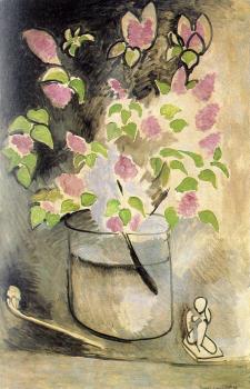 Henri Emile Benoit Matisse : branch of lilacs